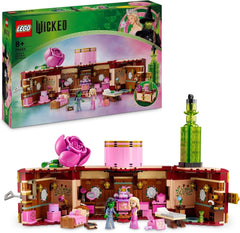 Ložnice LEGO Wicked Glinda a Elphaby - Domeček pro panenky s minipanenkami 2 Oz, skvělé doplňky včetně květin a oblečení - Kreativní hračka pro dívky ve věku 8+ a fanoušky - 75683 Stavebnice Besuche den LEGO-Store Výchozí název