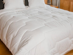 COLAS NORMAND Quilt, 200 X 200 Cm, bumbac organic și lână Merino, cald, lavabil la mașină la 30 °C Plapumi si pilote Naty Shop