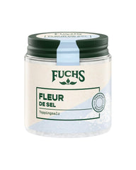 Fuchs Gewürze - Fleur de Sel | Ušlechtilá posypová sůl na chřest, mořské plody a ryby | Meersalz v prémiové kvalitě 100 g v wiederverschließbaren Gewürzglas