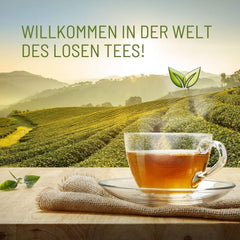 Teeverliebt - Ceai de fructe vrac Mango & Orange 1000 G I Ceai de fructe vrac I Amestec de ceaiuri de vară din culturi ecologice controlate I Ceai de fructe organic vrac 1 kg