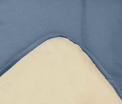 Poyet Motte Calgary přikrývka, polyester, olej/tmel, polyester, petrolej/tmel, 260 X 240 X 1 Cm Přikrývky a přikrývky Naty Shop