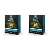 Café Royal Espresso Decaffeinato 36 Kapseln für Nespresso Kaffee Maschine - 5/10 Intensität - UTZ-zertifiziert Kaffeekapseln aus Aluminium (Packung mit 2)