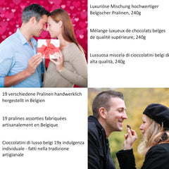 Belgické luxusní čokolády Limar: 19 jednotlivých pochoutek – vyrobených v tradičním stylu