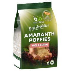 Biocentrální amarantové obláčky | 125 g | vegan | malá expandovaná amarantová zrna | zdroj bílkovin | na müsli, jogurt a barevné snídaňové misky