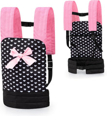 Bayer Design 62260AA Puppentrage EasyCarry, gepolstert, verstellbare Riemen, hinten und vorne tragbar, für Puppen und Plüschtiere