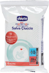 Chicco, Čisticí ubrousky, 16 kusů, bílé Vlhčené ubrousky pro děti Naty Shop