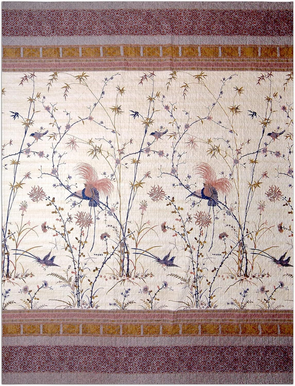 Povlečení Bassetti Fong, 100 57 nití na cm² / výplň: 100% čistá bavlna, krémová, 220X255 cm Povlečení Bassetti a přikrývky krémové 220X255 Cm