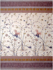 Povlečení Bassetti Fong, 100 57 nití na cm² / výplň: 100% čistá bavlna, krémová, 220X255 cm Povlečení Bassetti a přikrývky krémové 220X255 Cm