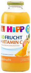 HiPP Multifruct s vitamínem C, nápoj pro kojence od 6 měsíců (6 x 0,5 l), bez přidaného cukru, lehký a nízký obsah kyselin, nejlepší bio kvalita