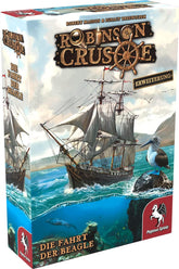 Pegasus Spiele 51946G - Robinson Crusoe Voyage of the Beagle (rozšíření), střední