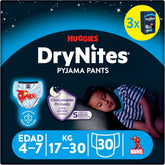 Scutece tip pantaloni Huggies Drynites Spiderman, 4-7 ani, 30 per pachet Mama si Copilul Naty Shop