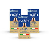 Caffè Borbone Crema Superiore - 90 Kaffeekapseln - reichhaltig und cremig - Kompatibel mit Nespresso®* Haushalts-Espressomaschinen