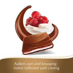 Lindt Chocolate Creation Malinová Panna Cotta, Čokoládový dárek, Čokoládová tyčinka, 150g (balení 5 ks)