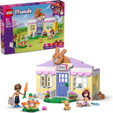 LEGO Friends Heartlake City Hasenhotel - Haus-Spielset mit 2 Mini Puppen, 2 Tierfiguren & Tierpflege Zubehör - Geburtstagsgeschenk für Mädchen ab 5 Jahren - 42679