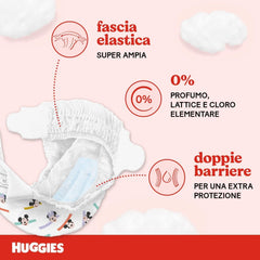 Pleny Huggies Ultra Comfort, velikost 3 (4-9 kg), design Disney, 168 kusů