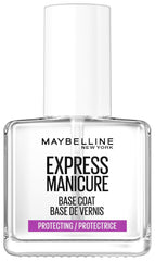 Maybelline New York Lak na nehty, transparentní báze, Super Stay Strength & Protecting Base Coat, 12 ml