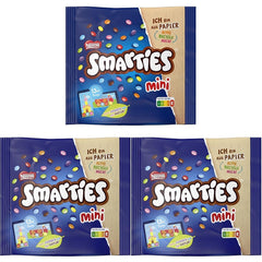 Nestlé SMARTIES Mini jednotlivě balená malá čočka s mléčnou čokoládou 3 balení (1 x 187 g)
