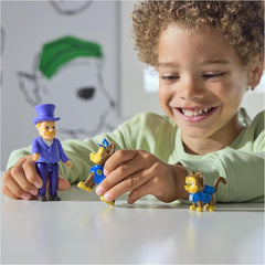 Tlapková patrola Hero Pups - sada akční figurky s 1 figurkou psa Chase, 1 figurkou kočky Chaos a 1 figurkou vševědoucího starosty, hračka vhodná pro akční figurky starší 3 let Naty Shop