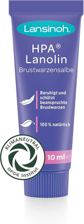 Lansinoh HPA Lanolin Brustwarzensalbe, 10 Ml - 100% Natürlich - Beruhigt & Schützt Beanspruchte Brustwarzen - Klimaneutral, 10940, Farblos Příslušenství Jídlo a kojení Baby Naty Shop Hpa 10 Ml Klimaneutral