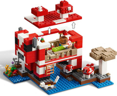 LEGO Minecraft The Mushroom Cow House Videohra Stavební hračka Model Mushroom Land s minifigurkami Steve a další postavy Hrací sada pro chlapce a dívky 8 let 21270 Stavebnice Beuche den LEGO-Store