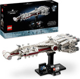 LEGO Star Wars: Tantive IV, model de navă stelară din Star Wars: O nouă speranță de construit și colecționat pentru adulți, Starfighter legendar, cadou minunat pentru fani 75376 Seturi de constructie Besuche den LEGO-Store Singur
