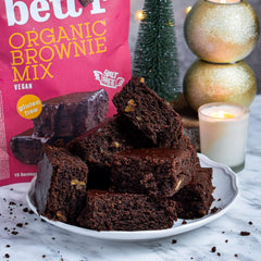 Bettr Organic Brownie Mix - Bio, veganské a bezlepkové brownies s bohatou kakaovou příchutí, 6 x 400 gramů Kitchen Naty Shop