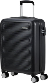American Tourister Astrobeam - Spinner S, Bagaj de mână, 55 cm, 36 L, Negru (Storm Black) Bagaje și echipament de călătorie Naty Shop Negru (Storm Black) S (55 Cm - 36 L)