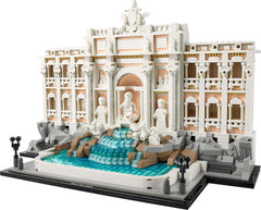 LEGO Architecture Fontána di Trevi – Model římské památky se sochami Minifigurek – sbírkový kousek do kanceláře a obývacího pokoje – dárek pro dospělé a milovníky architektury 21062 Stavebnice Besuche den LEGO-Store