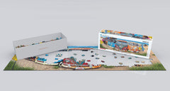 VW Bus - Combinație (puzzle jigsaw): Panorama jigsaw puzzle, 1000 Puzzle Naty Shop