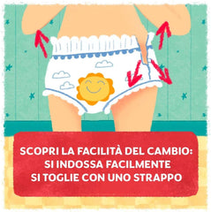 Pampers Sun And Moon Pampers Junior velikost 5, 12-18 kg, 84 plenky Matka a dítě Naty Shop