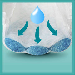 Pampers (klasická verze), plenky pro miminka vel. 4+ (10-15 kg), 100 ks Mother and Child Naty Shop