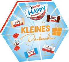 kinder Happy Moments Mini Mix - Valentýnský dárek pro něj a pro ni - Pro socializaci a sdílení s přáteli a rodinou - 161 g