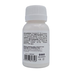 , Potravinářské barvivo na zdobení dortů, pečení, sušenky, macaron, bílo-bílá barva, koncentrovaný Naty Shop