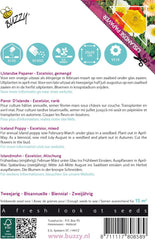 Mák květiny Buzzy Poppy Island