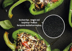 Woll Nowo Titanium Kasserole - Induktiv -, Ø 32 Cm, 8 Cm Hoch, 5,5 Liter, Mit 2 Seitengriffen - Geeignet Für Alle Herdarten Formy a plechy na pečení Naty Shop