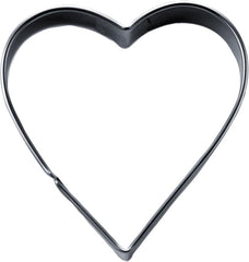 Formă de biscuiți Städter în formă de inimă, 7,5 x 2,5 cm înălțime, oțel inoxidabil