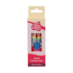 Colorant alimentar Funcakes, gel albastru regal: Colorant alimentar foarte concentrat pentru aluat, cremă, fondant și marțipan. Dozare ușoară. Picătură individuală pentru a crea culori vibrante. Halal. 30 g.