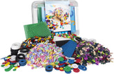 Plus-Plus 9603903, Geniales Konstruktionsspielzeug, Kreativ-Bausteine Box, großer Mix, 4000 Teile