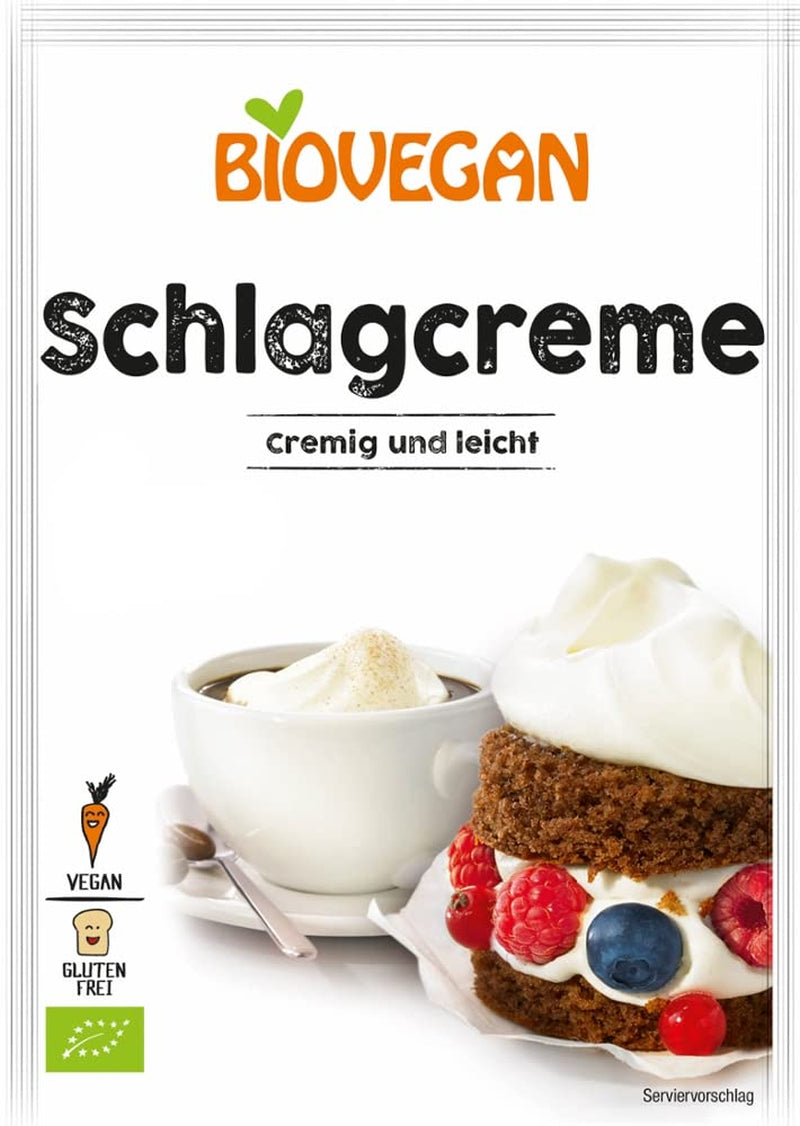 Schlagcreme veganský bez lepku