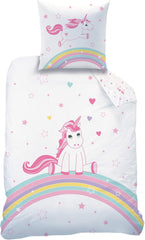 Lenjerie de pat pentru fetite, Unicorn, bumbac Lenjerie de pat - copii Naty Shop