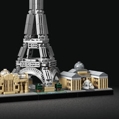 LEGO Architecture Paříž, Eiffelova věž, Champs-Élysées a modelová stavebnice Louvre, kolekce Skyline, dekorace pro domácnost a kancelář, nápady na dárky pro sběratele, muže a ženy 21044 Stavebnice Besuche den LEGO-Store