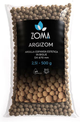 Keramzit na hrnkové rostliny, malé hliněné kuličky na drenáž a provzdušňování, keramzit pro hydroponii a estetické dekorace bez chemických barviv - 650 g