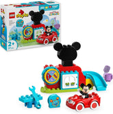 LEGO DUPLO - Disney Mickeyho klubovna a auto - vzdělávací hračka pro předškoláky - stavebnice se 2 minifigurkami včetně Mickey Mouse a Computer Toodles - tip na dárek pro chlapce a dívky od 2 let 10454 Stavebnice Besuche den LEGO-Store Výchozí název