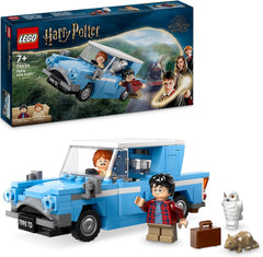 LEGO Harry Potter Létající Ford England Stavební autíčko pro děti Dárek pro chlapce, dívky a všechny fanoušky od 7 let Sada 2 minifigurek včetně Rona Weasleyho Role Play 76424 stavebnic Besuche den LEGO-Store Výchozí název