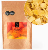 BRIX Mango liofilizat | Natural, felii de mango uscat 95 g | Great Taste Award fructe uscate, mango liofilizat | Fără OMG, fără gluten, vegan, vitamine reținute Produse deshidratate Naty Shop Titlu implicit