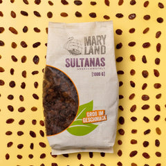 Maryland Sultanas, Sušené rozinky, přirozeně sladké, bez přidaného cukru - bez konzervantů, 1 kg Dehydrované produkty Naty Shop