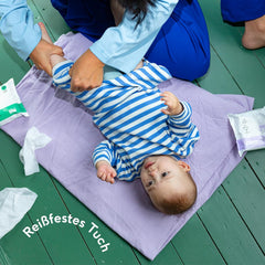 Naïf - Vlhčené ubrousky s mlékem bez plastů - 1296 kusů (24 balení po 54 ubrouscích) - pro miminka a děti - Dětský zadeček, tělíčko a obličej - s Aloe Vera a Bambusem - 0% vůně a alkohol