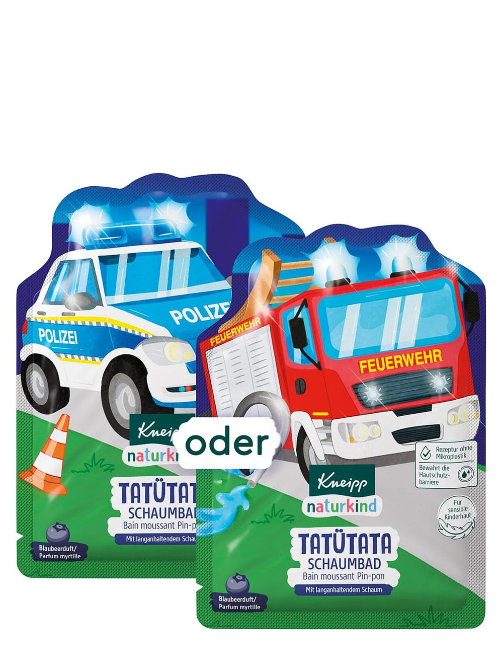 Kneipp Naturkind, aditiv de baie cu ulei de jojoba hrănitor și extract natural de afine, aromă de afine fructate, apă albastră, 40 ml Duș și baie Naty Shop Afine