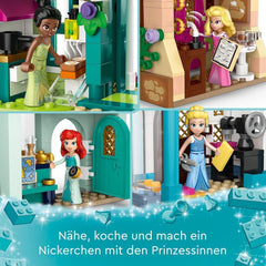 LEGO Disney Princess: Disney Princess Adventure Market, domeček se 4 panenkami včetně Popelky a Ariel, Herní sada s mapou pokladu, dárek pro dívky a chlapce od 6 let 43246 Stavebnice Besuche den LEGO-Store