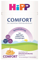 Speciální složení HiPP Comfort (4 x 600 g), od narození, se sníženým obsahem laktózy, pro dietní zvládání koliky, nadýmání a zácpy
